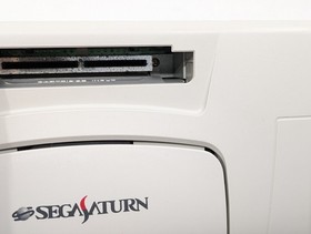 Sega Saturn White Console HST-3220 Boxed NTSC-J Japan Tested w/ Controller