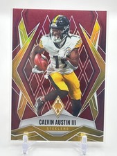 2025 Panini Phoenix Calvin Austin III #121 Red 94/99 Steelers