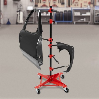30cm Rotating Bumper Hanger Stand Painting Car Repair Rack Tree Auto Body Shop