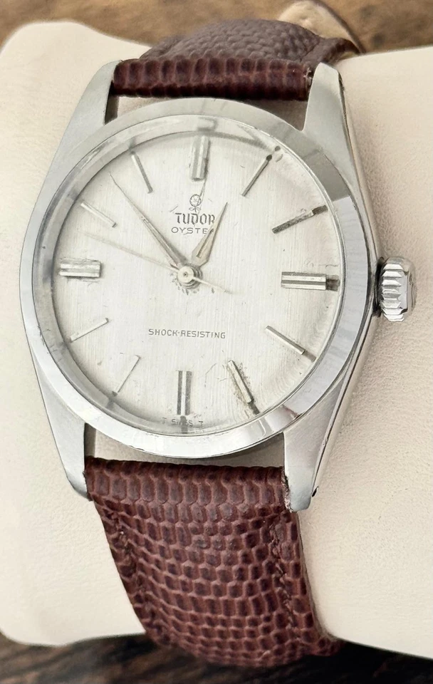Reloj Tudor Oyster Manual Hombre Años 60, Reparado + Garantía Foto 2 de 4