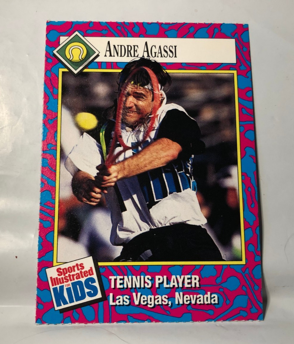 Andre Agassi 1993 Sports Illustrated For Kids Card #148  Tennis ATP NM