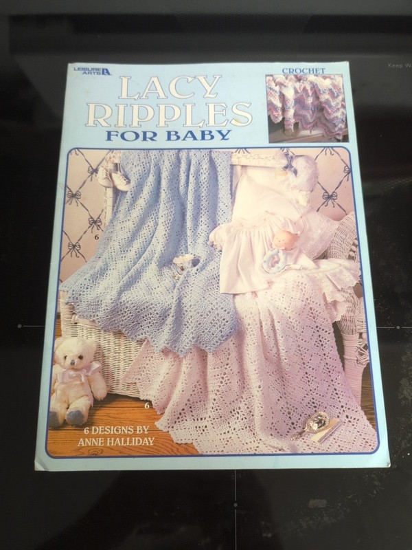 Lacy Ripples For Baby Crochet Pattern Leaflet 6 Afghan Designs Leisure Arts