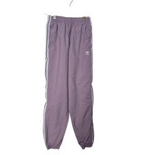 Adidas Nylon Joggers Lightweight Activewear Streetwear Lilac Women S