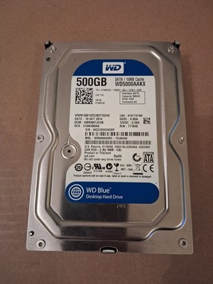 Festplatte Western Digital Blue 500GB 7200RPM 6Gb/s 3,5'' s-ata Desktop