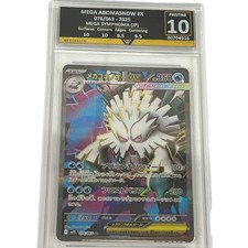 Mega Abomasnow ex 076/063 SR M1S Mega Symphonia Japanese Pokemon GetGraded 10