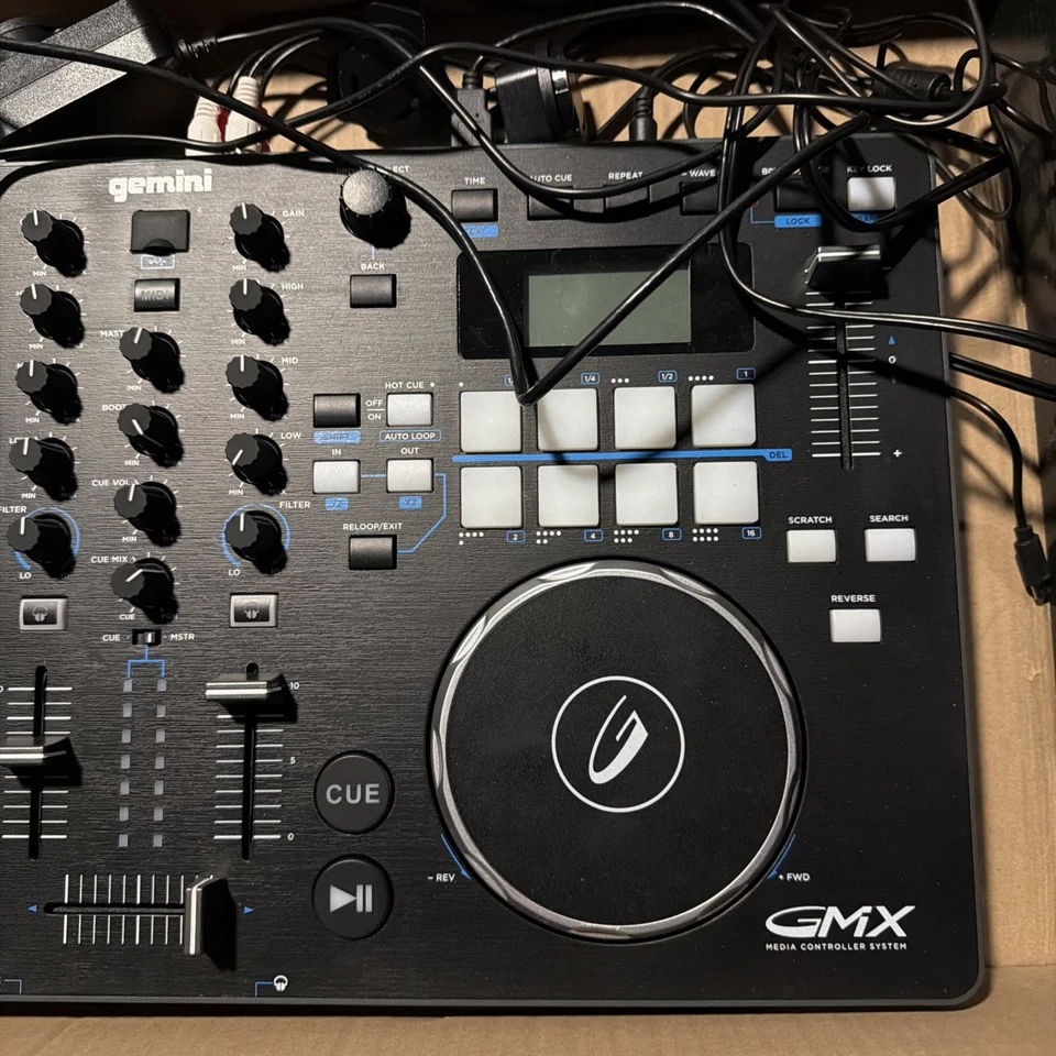 Gemini Sound DJ GMX Professional 2 Channel Media Dual Controller - Image 4 of 4