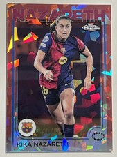 2024-25 Topps Chrome Sapphire UEFA Womens - Kika Nazareth RARE ROSE GOLD #/50