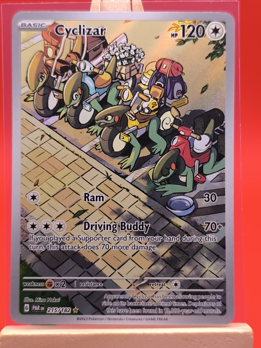 Cyclizar 215/182 Paradox Rift Illustration Full Art Holo Pokemon