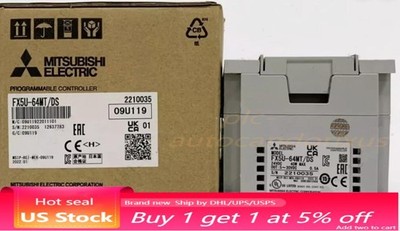 New Mitsubishi FX5U-64MT/DS PLC Programmable Controllers Expedited Shipping One