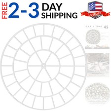 Plastic Egg Turner Tray Replacement Fits Nurture Right 360 Incubator For Hatc...