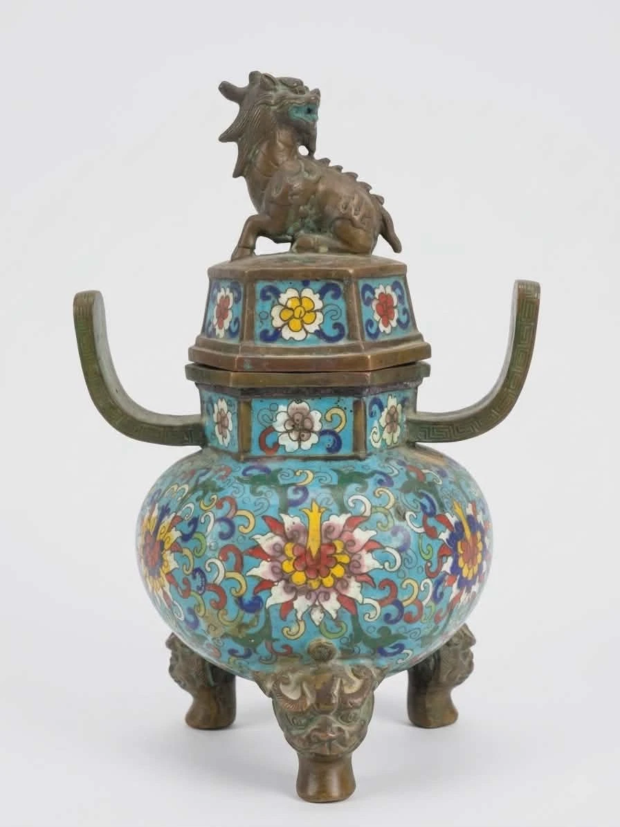 青铜1850-1899 年中国香炉| eBay