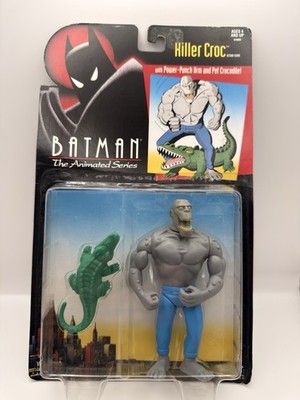 Batman Animated Kenner 1993 Killer Croc Vintage Figur neu in ovp