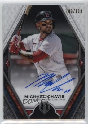 2021 Topps Tribute 188/199 Michael Chavis #TA-MC Auto 1h2h