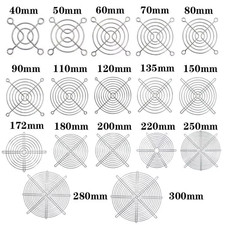 Metal Cooling Fan Protective Mesh Cover 30 40 50 60 80 120 140MM UK