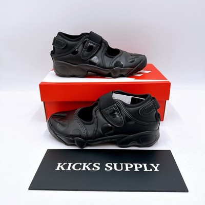 Nike Air Rift Dot Black IR1226-002 Women's Shoes US 5-12 Split toe
