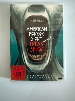 AMERICAN HORROR STORY - FREAKSHOW - Komplette 4.Staffel auf 4 DVDs FSK18