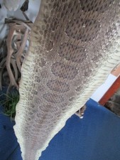 rattlesnake skin prairie rattle snake hide DRY TANNED wrap pen blanks 49 in. K5