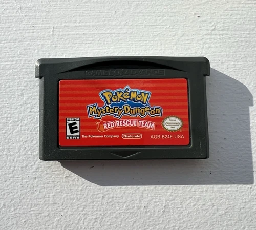 Pokémon Mystery Dungeon: Red Rescue Team (GBA) - Authentic, Tested & Saves