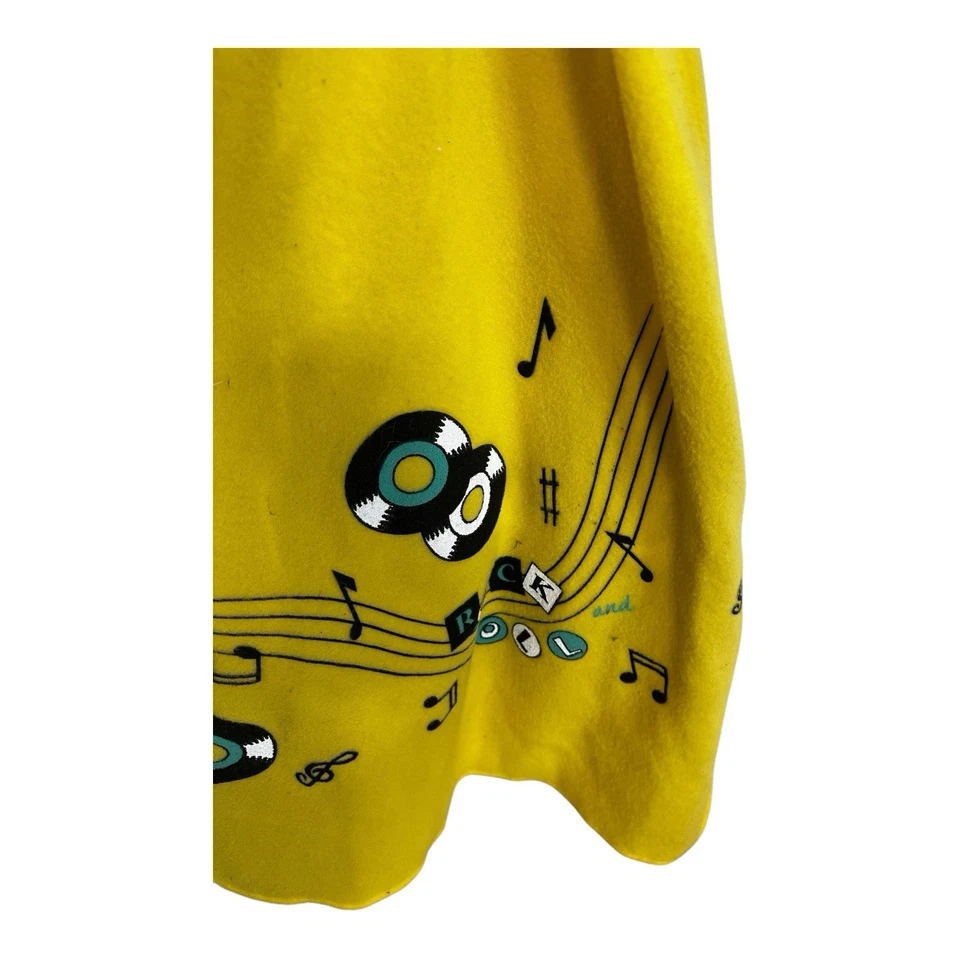 Hip Hop Rock N Roll Años 50 Mujer’s Falda Musical Halloween Baile Disfraz Vestido 12 Foto 3 de 4