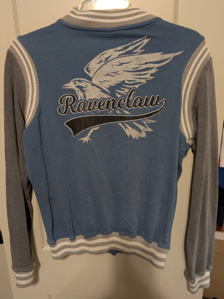 HARRY POTTER Jacket  Varsity RAVENCLAW Blue Women’s Size Medium - Image 4 of 4