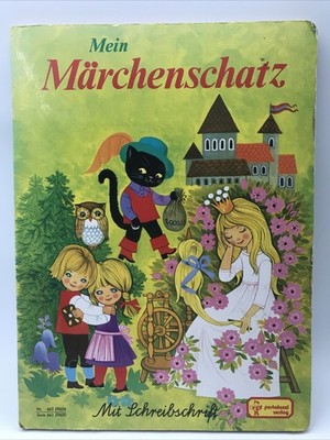 Mein Märchenschatz mit Schreibschrift Pestalozzi Verlag 18. Aufl. 1986 Geb Grimm