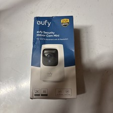 Eufy Indoor Security Camera w/Pan Tilt Movement and 2K Resolution NEW, SEALED