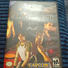 Capcom Resident Evil Zero Nintendo GameCube w/ Case, Manual, 2-Disc NTSC M