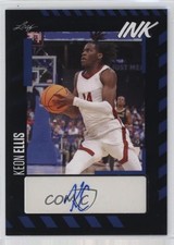 2023-24 Leaf Ink Blue Keon Ellis #BA-KE1 Auto 02l5