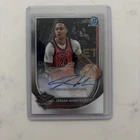 2025-26 Bowman Basketball Jordan Hawkins Chrome Auto #BCA-JA Pelicans