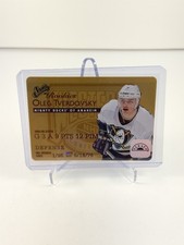 Oleg Tverdovsky 1995-96 Leaf Studio Rookies Auto Card 6 of 20