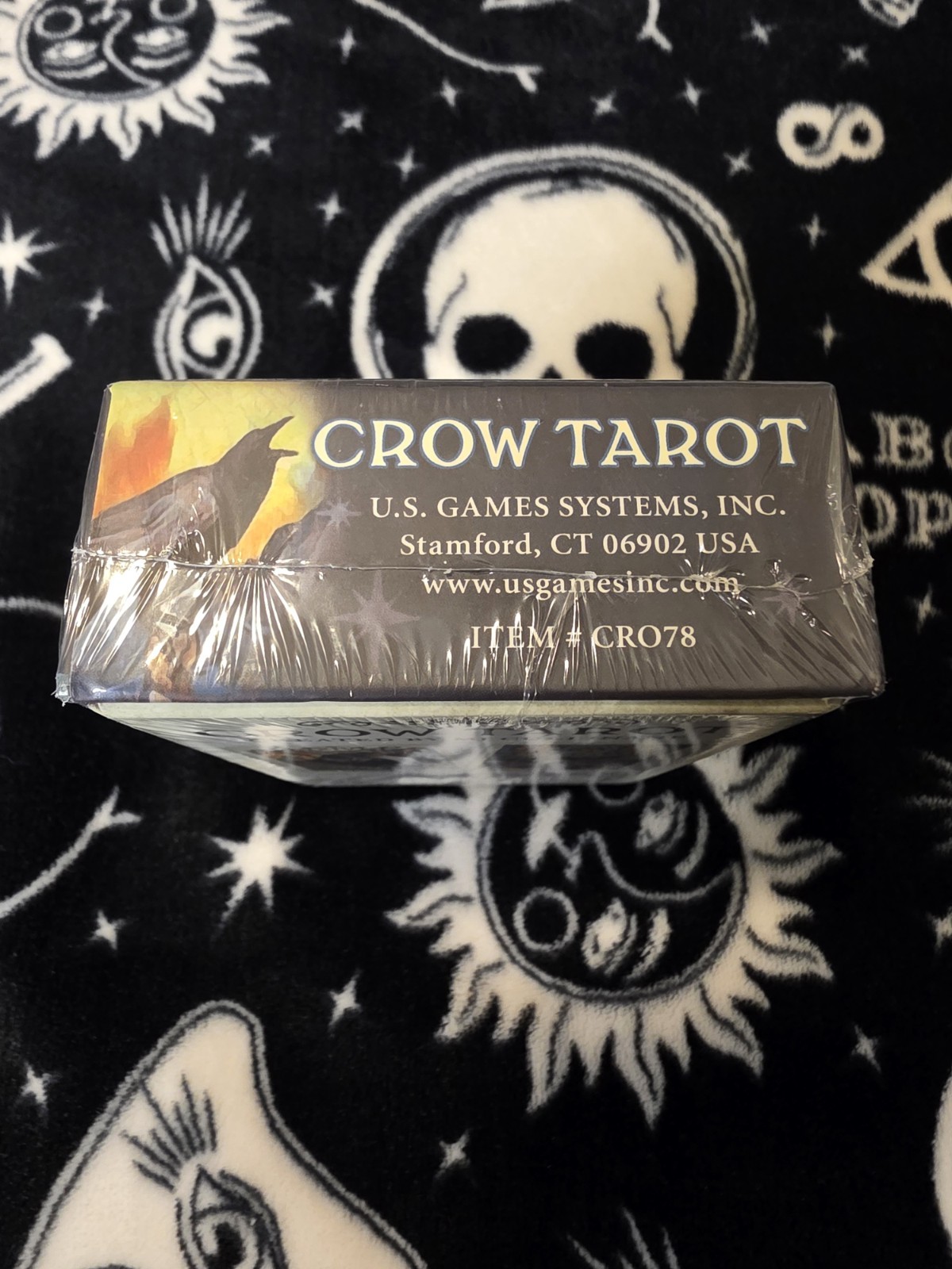 NEW! Crow Tarot Deck by MJ Cullinane - Raven Magic - Intuitive Divination Deck
