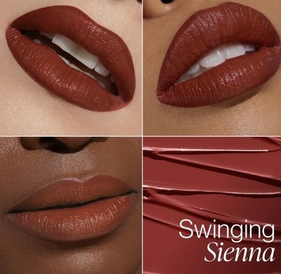 Besame Cosmetics Swinging Sienna Lipstick 1951 Brown Red Terracotta