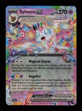 Carte Pokemon Sylveon ex 086/191 Holo Double Rare Scintille Urgenti