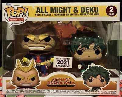 Funko Pop! My Hero Academia All Might & Deku 2 Pack Funimation 