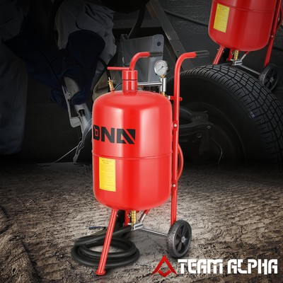 #ad #ad 10 Gallon Heavy Duty Sand Blaster Air Pressure Abrasive Blast Tank 60 110 PSI $134.15