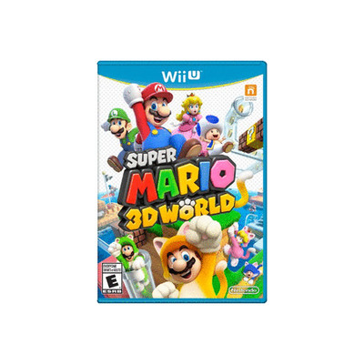 Nintendo Wii U Super Mario 3D World Brand New Fact Sealed Y Fold BLUE CASE 1st
