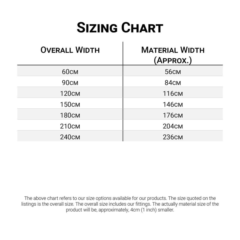 MADE TO MEASURE BLACKOUT ROLLER BLINDS - 100% THERMAL - CUSTOM MADE TO SIZE - Image 2 of 4