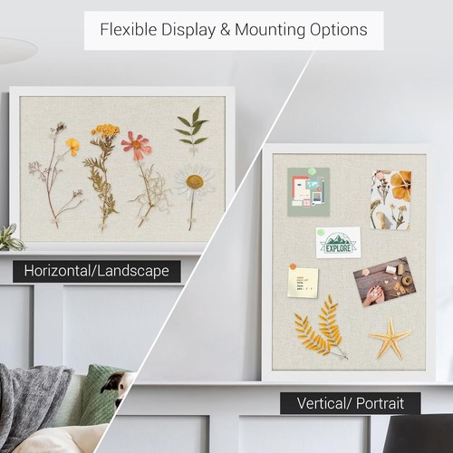 Versatile 30" x 20" Cork Board with Strong Self-Healing Ability - Wall Mounted - Picture 6 of 10