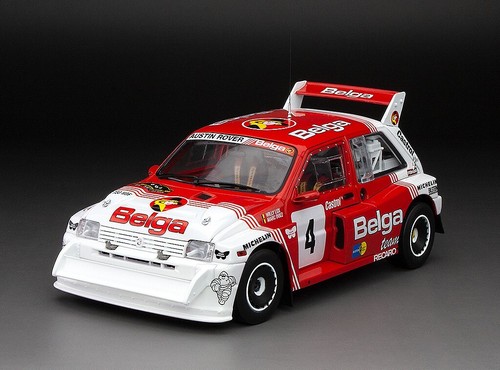 1/18 MG Metro 6R4 Belga Lotto Bianchi Rally 1986 #4 M.Duez - Foto 3 di 8