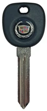 FOR CADILLAC ESCALADE DTS CTS STS JEWEL LOGO TRANSPONDER SMALL HOLE KEY BLANK