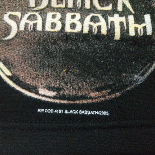 Vintage BLACK SABBATH Unused 2005 HOODIE shirt - Picture 4 of 10