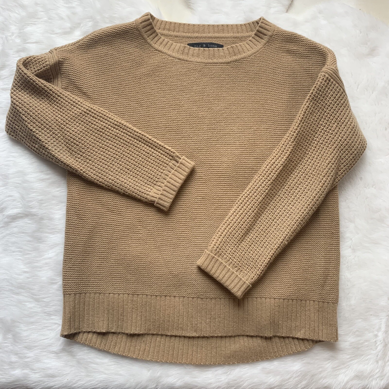 Rag and Bone Wool Crewneck Boyfriend 