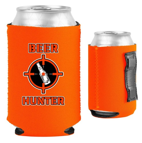 Cazador de cerveza lata magnética Coolie neopreno plegable; mira telescópica, ciervo, puntería, caza - Imagen 4 de 7