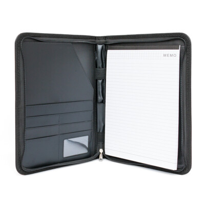 A4 Executive Konferenz Ordner Portfolio PU Leder Dokument Organizer Etui Tasche