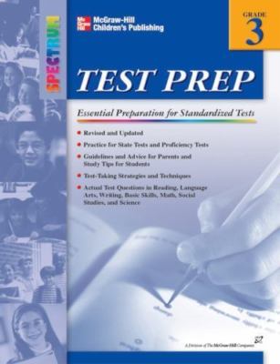 Spectrum Test Prep, Grade 3 by Carson-Dellosa Publishing, Good Book