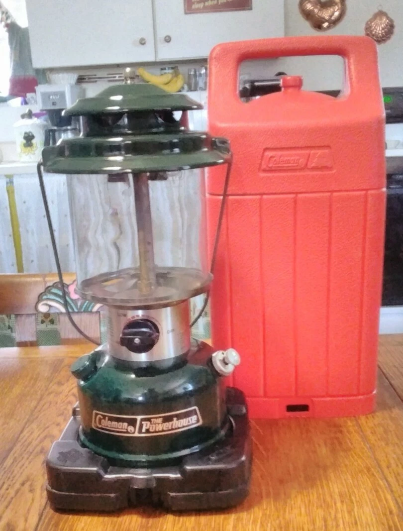 Power House Coleman Lantern w/Case ~ Clean!