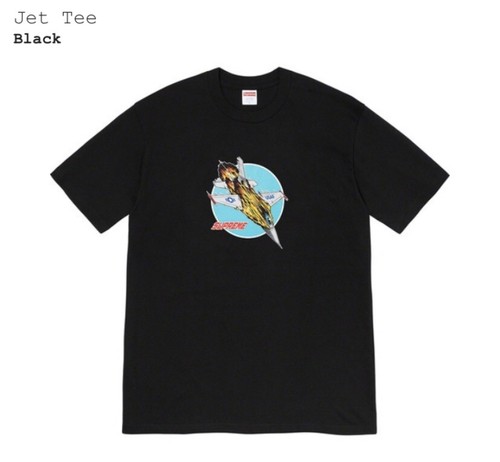 Supreme Black Jet Tee (Size-XL) *ORDER 