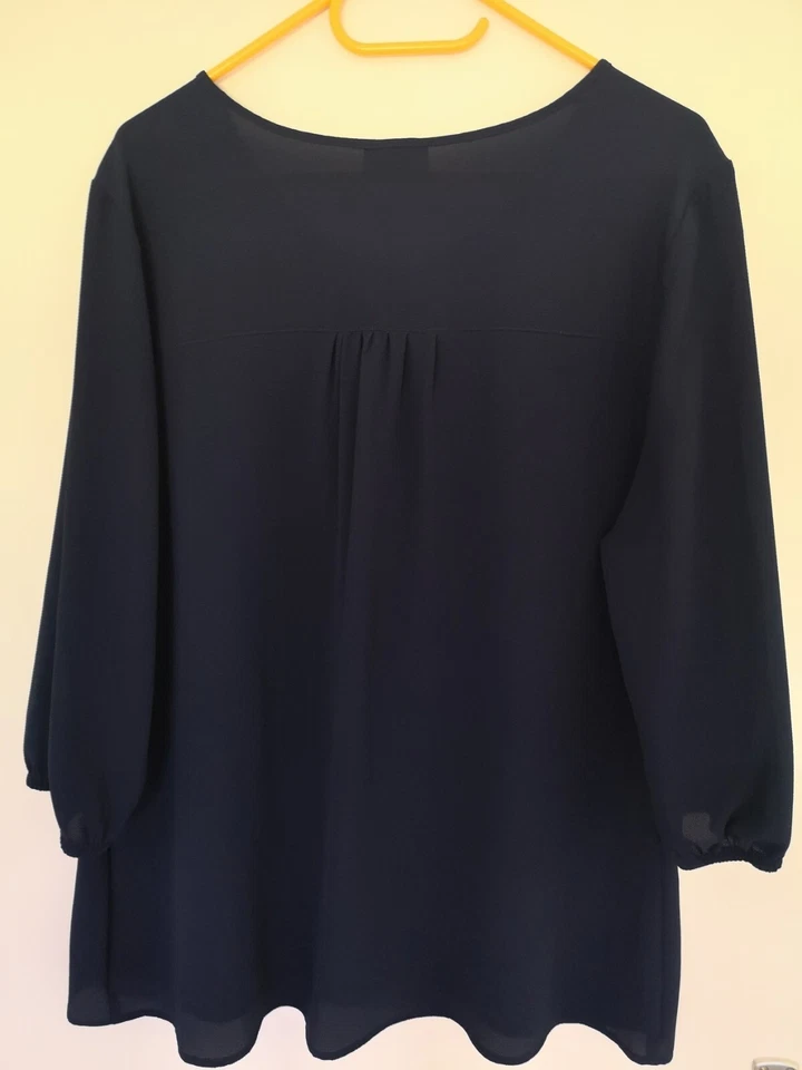 Pullover Damen 44 Lang blau von Canda  - Bild 2 von 4