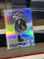 ALEC HANSEN 2017 BOWMAN CHROME DRAFT REFRACTOR CARD #BDC-23