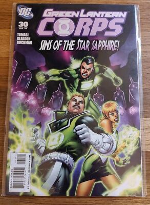 COMIC - DC Comics Green Lantern Corps Sins Of The Star Sapphire Issue #30 Jan 09